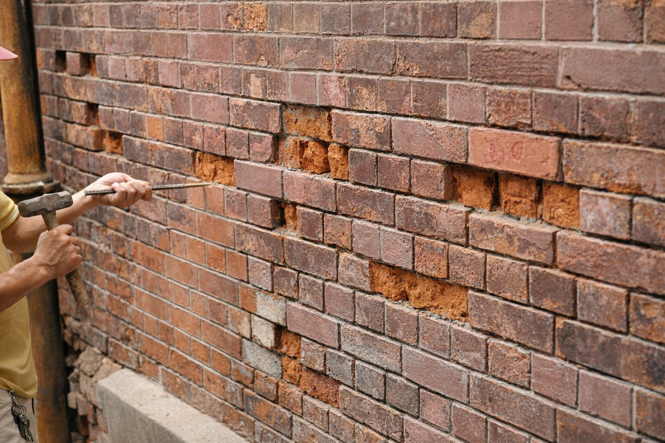 Brick repair in Yuma, AZ
